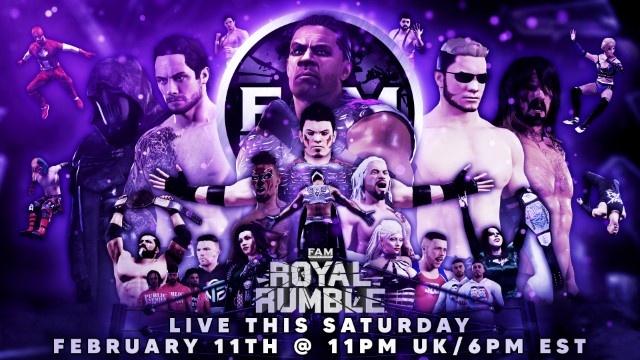 WWE 2K: Watch FaM Royal Rumble 2023 LIVE This Saturday, February 11! WWE 2K: Watch FaM Royal Rumble 2023 LIVE This Saturday, February 11!