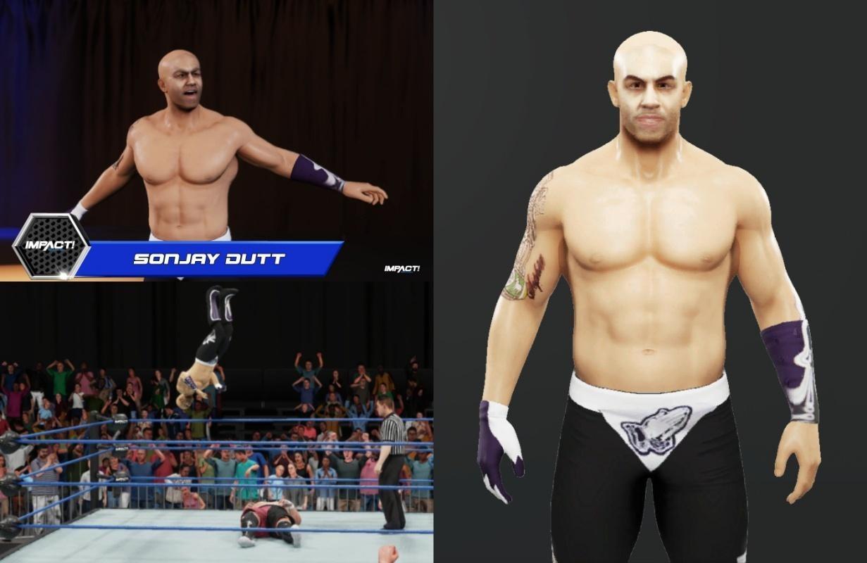 indian wrestlers - sonjay dutt