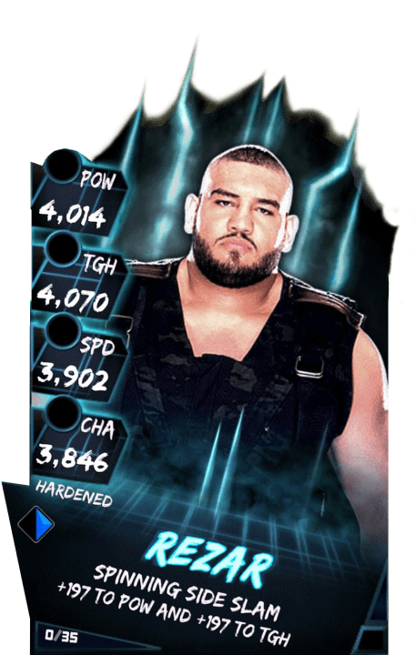 Rezar  WWE SuperCard Season 3 Debut  WWE SuperCard  Roster