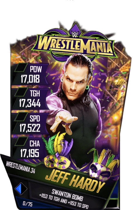 Jeff Hardy - WWE SuperCard (Season 3 Debut) - WWE 