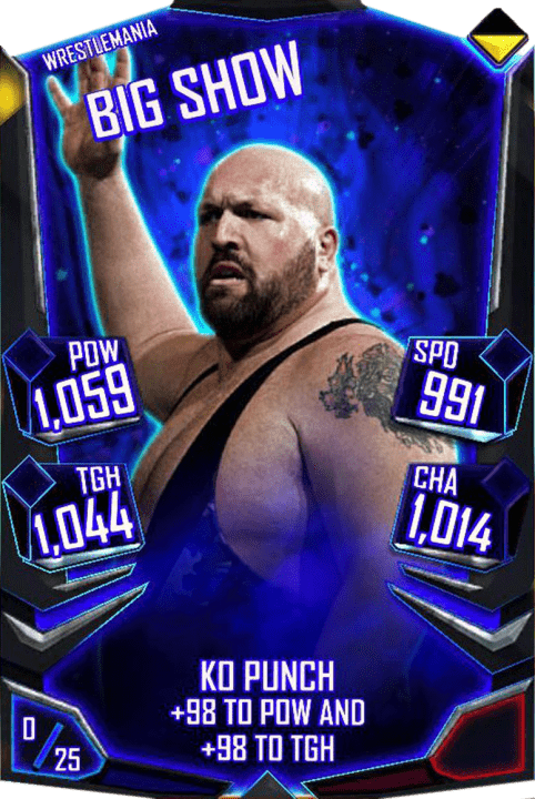 Big Show - WWE SuperCard (Season 1 Debut) - WWE SuperCard ...