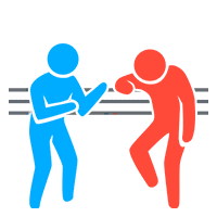 Move Position: Stunned Against Ropes