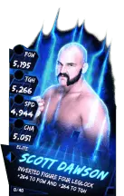 Super card  scott dawson  s3 12  elite  fusion 10614 216