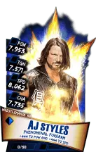 SuperCard AJStyles S3 14 WrestleMania33