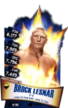 SuperCard BrockLesnar S3 14 WrestleMania33