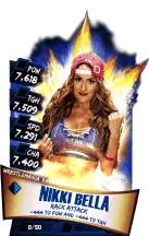 SuperCard NikkiBella S3 14 WrestleMania33