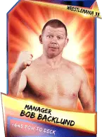 SuperCard Support BobBacklund S3 14 WrestleMania33