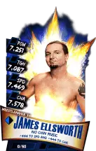 Super card james ellsworth s3 14 wrestle mania33 10660 216