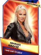 SuperCard Support Maryse S3 14 WrestleMania33