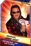 Super card support jimmy hart s3 14 wrestle mania33 10702 216