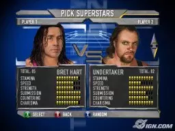 WrestleMania21 BretHart Undertaker 6