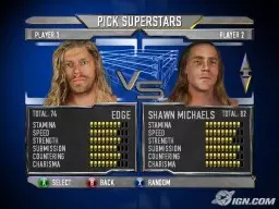 WrestleMania21 Edge ShawnMichaels