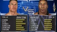 WrestleMania21 JohnCena BookerT