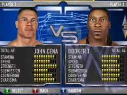 WrestleMania21 JohnCena BookerT