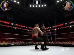 WWE2K Mobile BrockLesnar RomanReigns