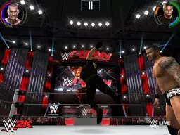 WWE2K Mobile SethRollins RandyOrton