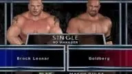 HereComesThePain BrockLesnar Goldberg