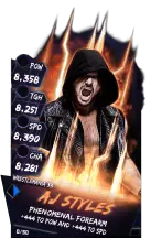 SuperCard AJStyles S3 14 WrestleMania33 Fusion