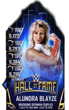 Super card alundra blayze s3 13 ultimate hall of fame 12666 216