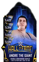 SuperCard AndreTheGiant S3 12 Elite HallOfFame