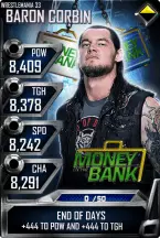 SuperCard BaronCorbin S3 14 WrestleMania33 MITB