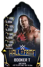 SuperCard BookerT S3 11 Hardened HallOfFame