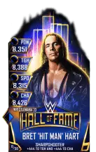 SuperCard BretHart S3 14 WrestleMania33 HallOfFame