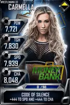 SuperCard Carmella S3 14 WrestleMania33 MITB