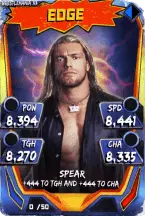 SuperCard Edge S3 14 WrestleMania33 Throwback