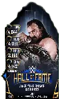 SuperCard JakeRoberts S3 11 Hardened HallOfFame