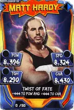 SuperCard MattHardy S3 14 WrestleMania33 Throwback