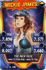 SuperCard MickieJames S3 14 WrestleMania33 Throwback