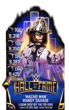 SuperCard RandySavage S3 14 WrestleMania33 HallOfFame