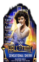 Super card sensational sherri s3 14 wrestle mania33 hall of fame 12647 216