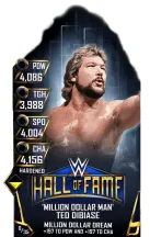 SuperCard TedDiBiase S3 11 Hardened HallOfFame