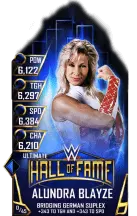 Super card alundra blayze s3 13 ultimate hall of fame 12666 216