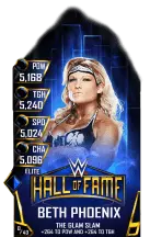 Super card beth phoenix s3 13 elite hall of fame 12664 216