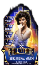 Super card sensational sherri s3 14 wrestle mania33 hall of fame 12647 216