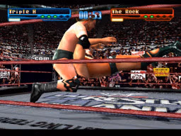 SmackDown TripleH TheRock
