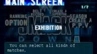 WWF SmackDown 1 PlayStation Main Menu