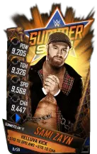 SuperCard SamiZayn S3 15 SummerSlam17