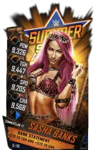 SuperCard SashaBanks S3 15 SummerSlam17