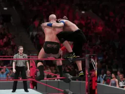 WWE 2K18 Randy Orton John Cena Top Rope RKO