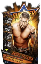 Super card akira tozawa s3 15 summer slam17 13021 216