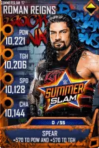 SuperCard RomanReigns S3 15 SummerSlam17 MITB