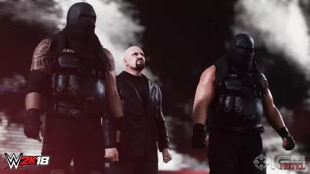 WWE2K18 AuthorsOfPain Akam Rezar