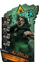 SuperCard AJStyles S3 15 SummerSlam17 RingDom Zombie