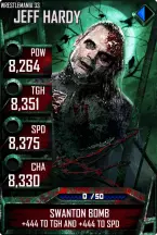 SuperCard JeffHardy S3 14 WrestleMania33 Zombie