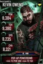 SuperCard KevinOwens S3 14 WrestleMania33 Zombie