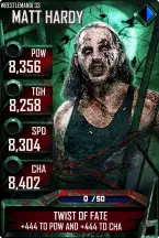 SuperCard MattHardy S3 14 WrestleMania33 Zombie